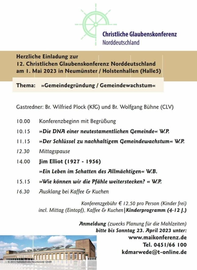 Maikonferenz @ Holsten-Hallen Neumünster